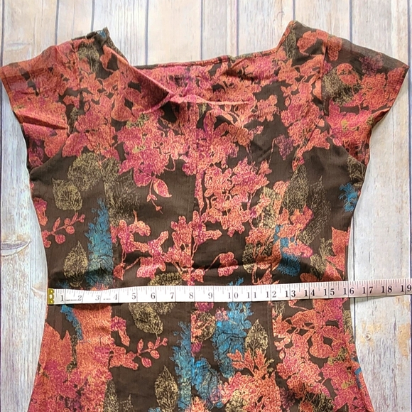 DKNY JEANS Women's  Floral Dress Size S - Picture 9 of 9